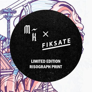Dcypher -MK Press X Fiksate 'Legend of the Shinto' Framed Fiksate
